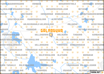 map of Galmaduwa