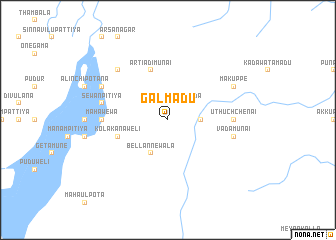 map of Galmadu