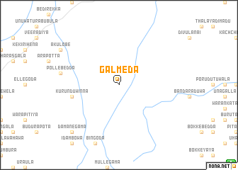 map of Galmeda