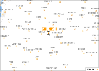 map of Galmish