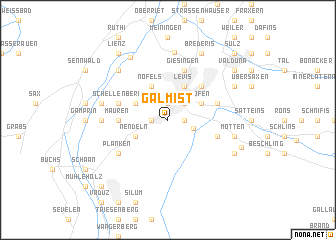 map of Galmist