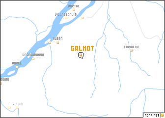 map of Galmot