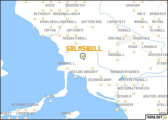 map of Galmsbüll