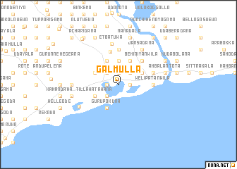 map of Galmulla