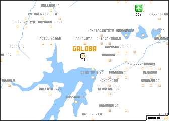 map of Galoba