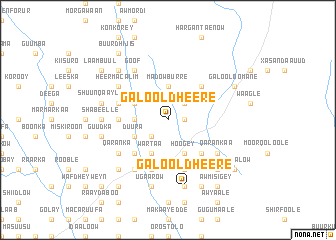 map of Galool Dheere
