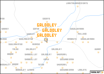 map of Galooley