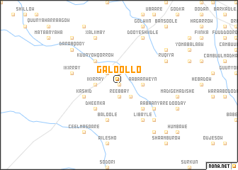 map of Galoollo