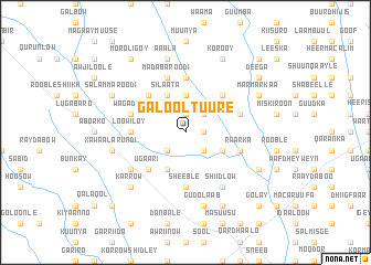 map of Galool Tuure