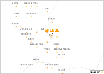 map of Galool