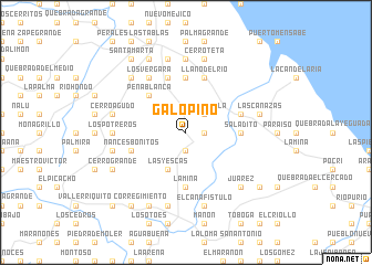 map of Galopino