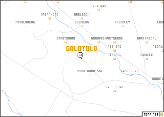 map of Ga-Lotolo