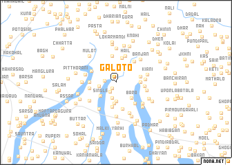 map of Galoto