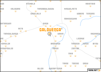 map of Galouenga