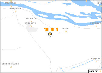 map of Galovo