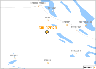 map of Gal\