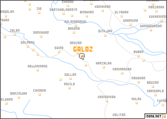 map of Galoz