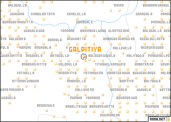 map of Galpitiya