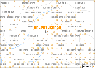 map of Galpotukanda
