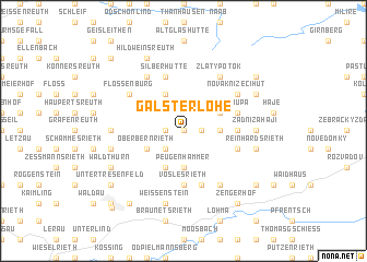 map of Galsterlohe