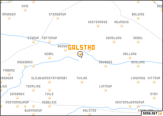 map of Galstho