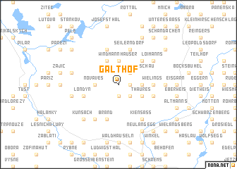 map of Galthof