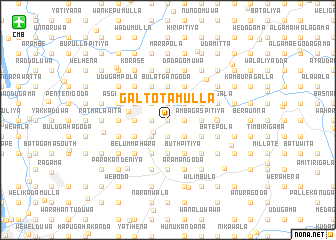 map of Galtotamulla