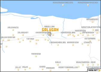 map of Galūgāh