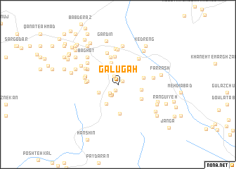 map of Galūgāh