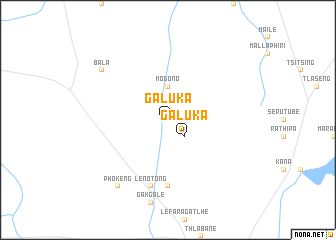 map of Ga-Luka