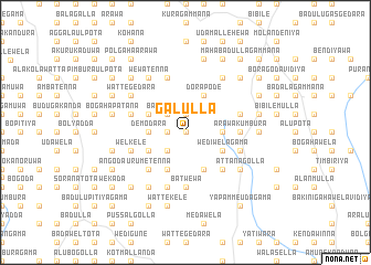 map of Galulla