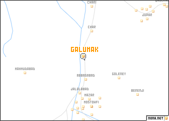 map of Galūmak