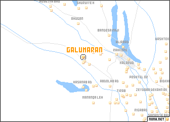 map of Galūmārān