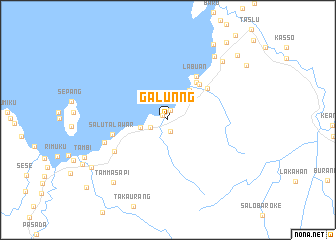 map of Galunng