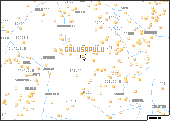 map of Galusapulu