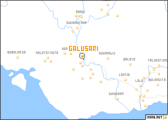 map of Galusari