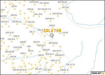 map of Galutha