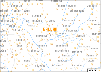 map of Galvan