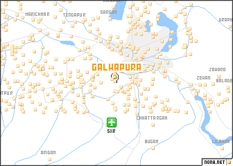 map of Galwapura