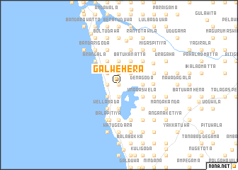 map of Galwehera