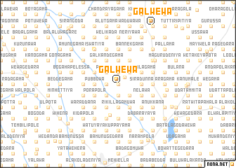 map of Galwewa