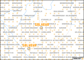 map of Galwewa