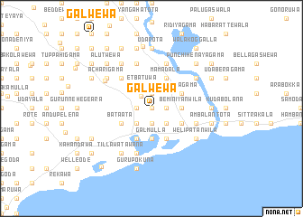 map of Galwewa