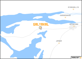 map of Galyakalʼ