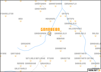 map of Ga-Mabeba