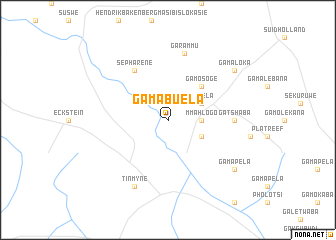 map of Ga-Mabuela