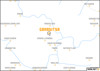 map of Ga-Maditsa