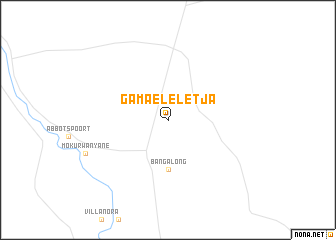 map of Ga-Maeleletja