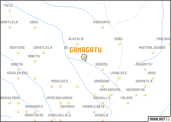 map of Ga-Magatu