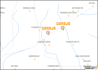 map of Ga-Maja